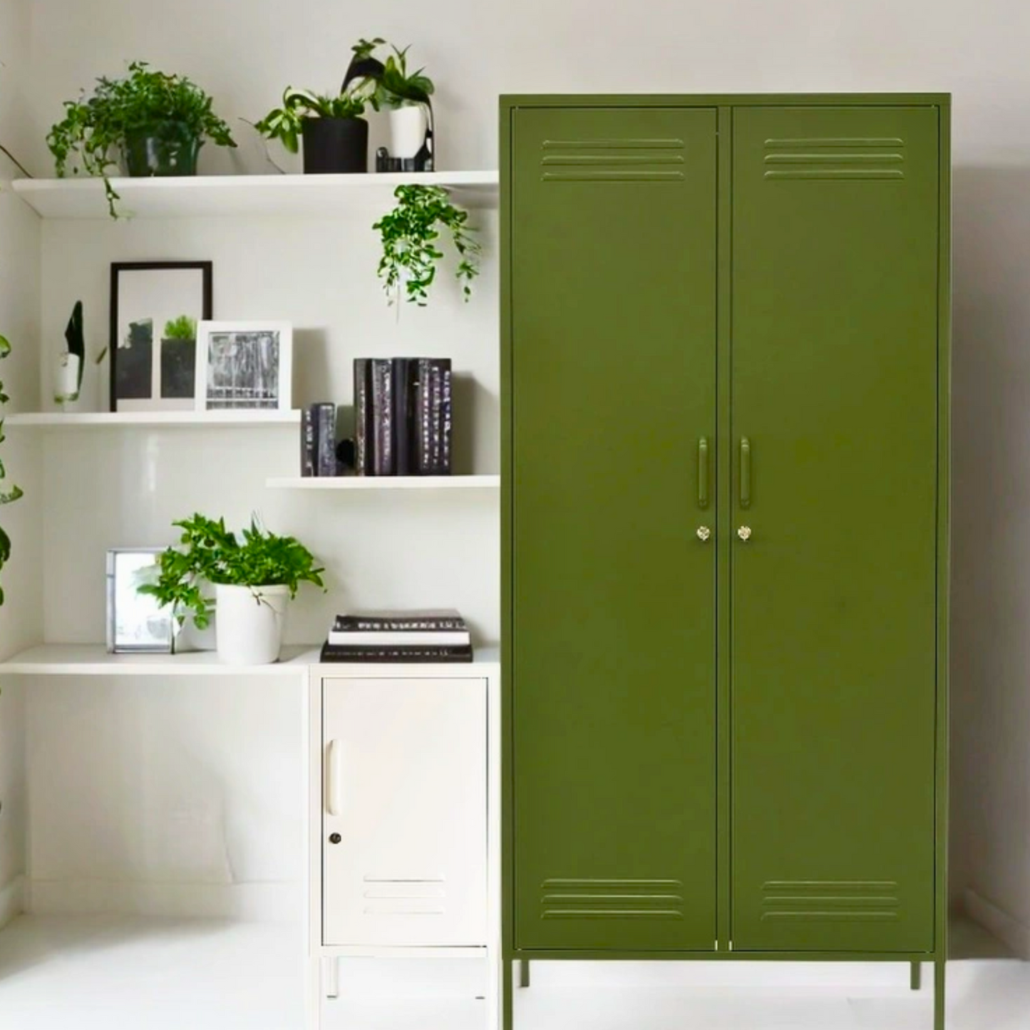 Double Swirl in Matcha Latte