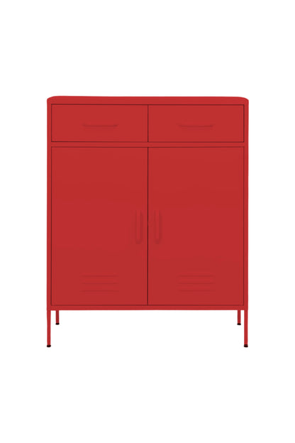 Double Scoop in Cherry Bombshell - Modern Media Cabinet-Storage Cabinet