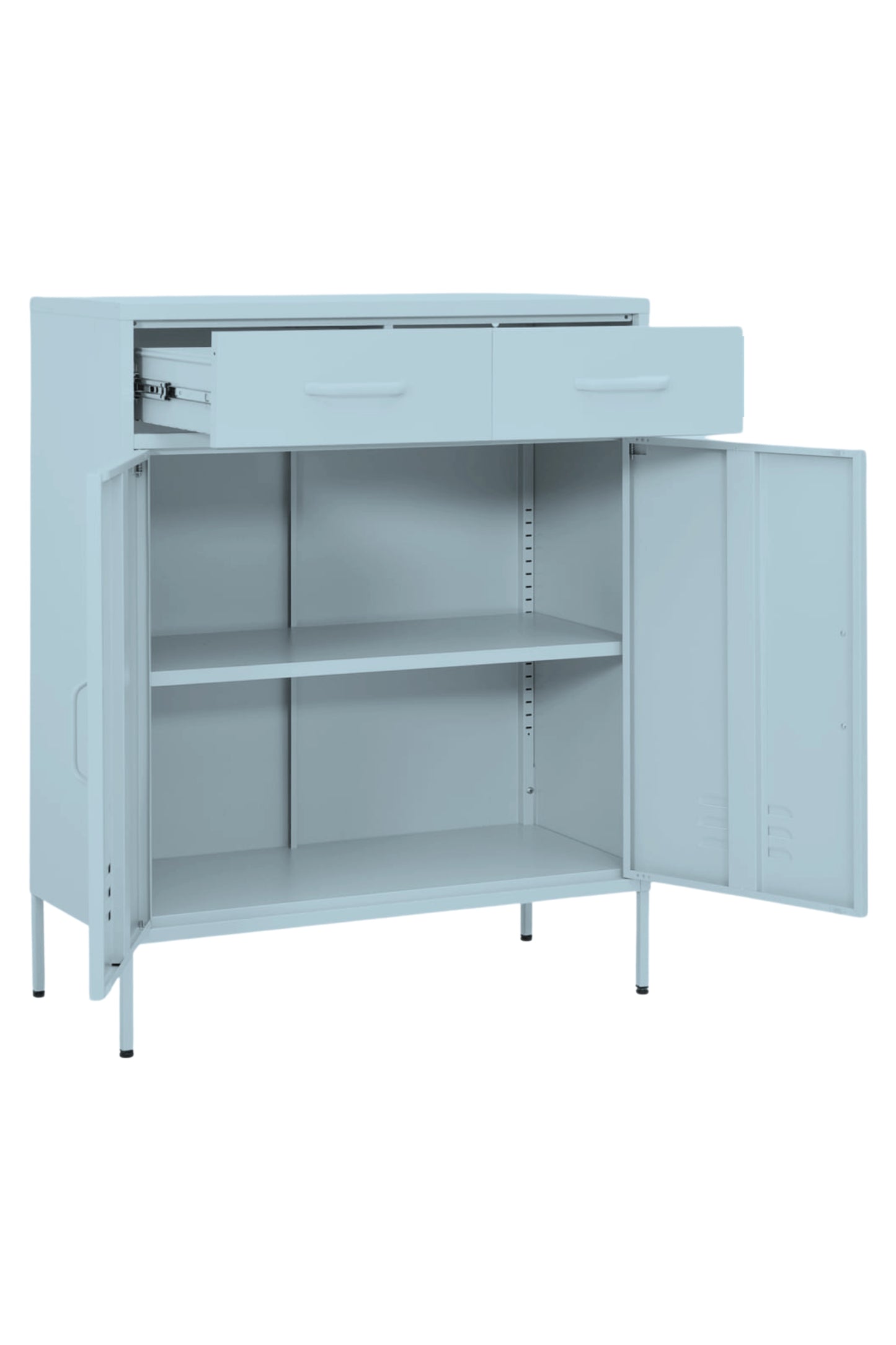 Double Scoop in Double Bubblegum - Modern Media Cabinet-Storage Cabinet