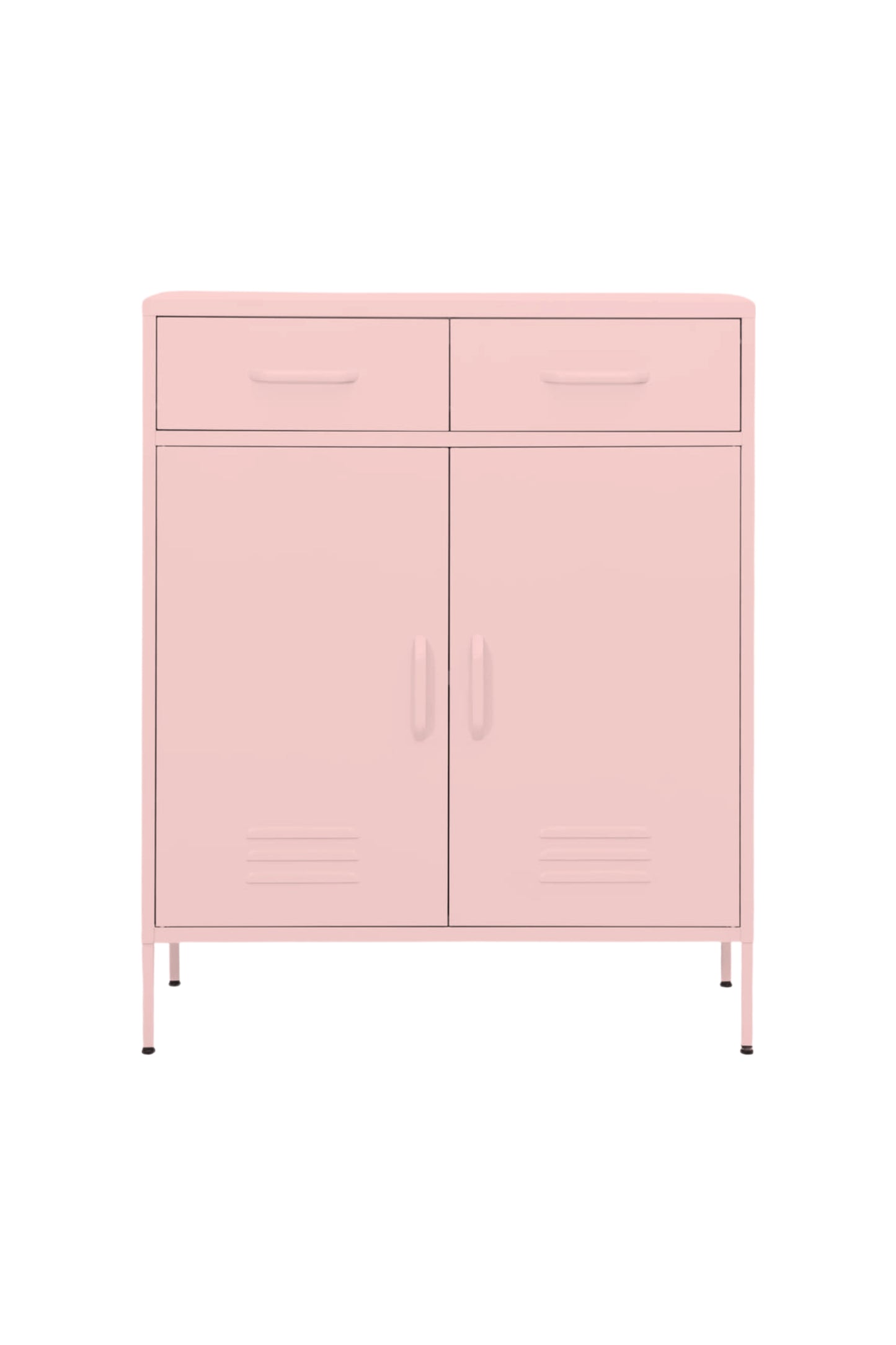 Double Scoop in Strawberry Cupcake - Modern Media Cabinet-Storage Cabinet