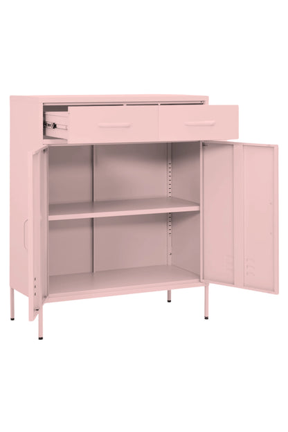 Double Scoop in Strawberry Cupcake - Modern Media Cabinet-Storage Cabinet