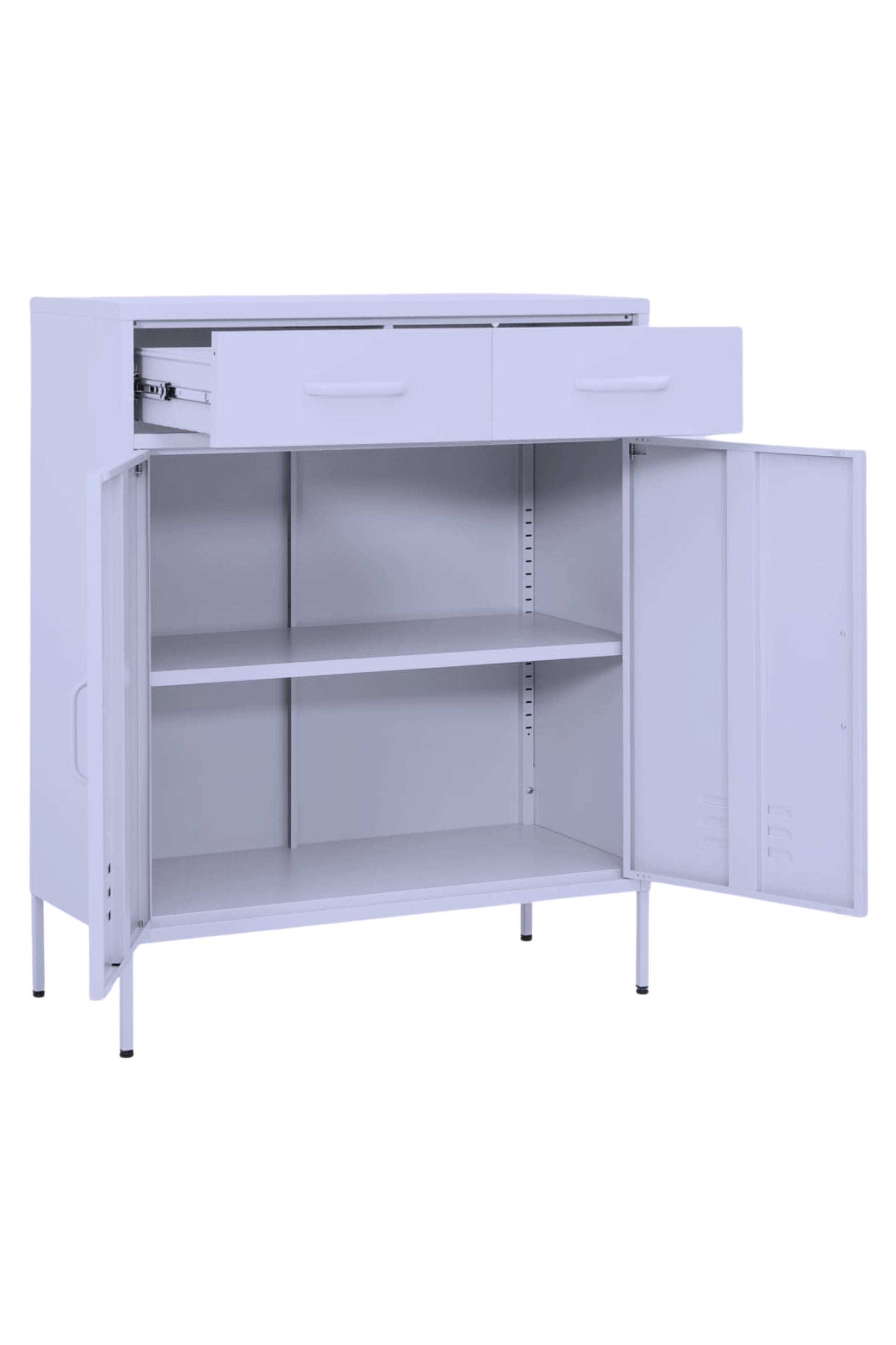 Double Scoop in Taro Milk - Modern Media Cabinet-Storage Cabinet