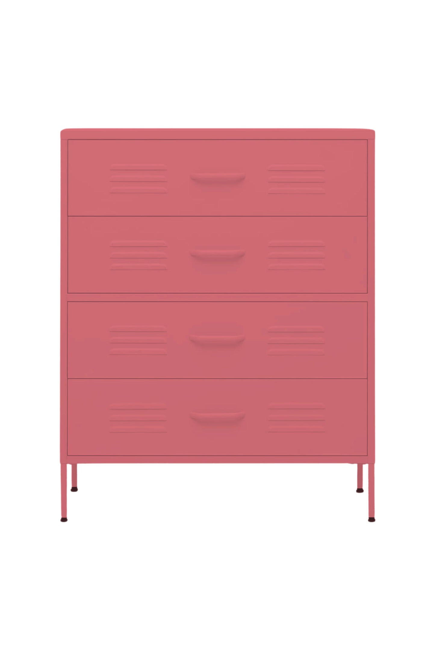 Quattro Treat in Berrylicious - Modern 4 Door Drawer- Storage Drawer
