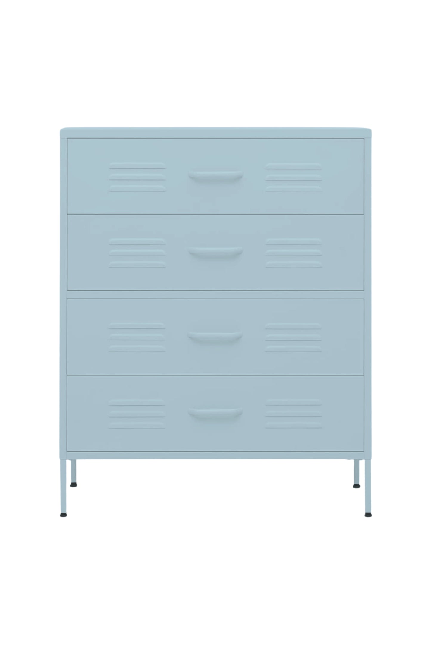 Quattro Treat in Double Bubblegum - Modern 4 Door Drawer- Storage Drawer