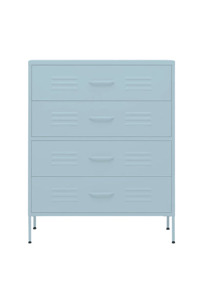 Quattro Treat in Double Bubblegum - Modern 4 Door Drawer- Storage Drawer