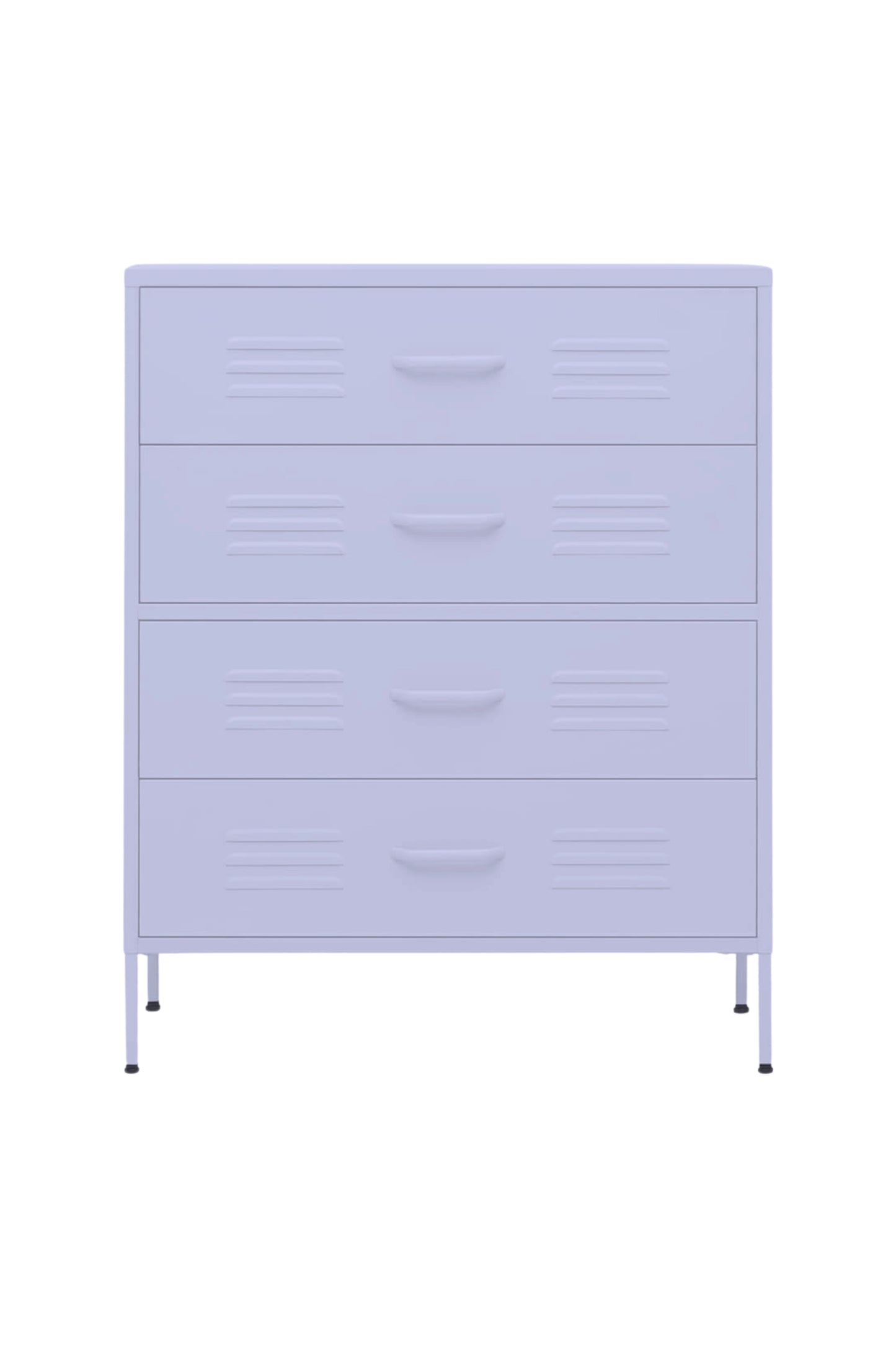 Quattro Treat in Taro Milk - Modern 4 Door Drawer- Storage Drawer