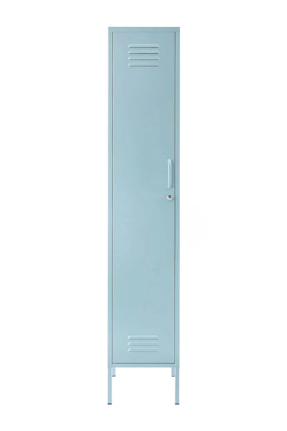 Single Dip in Double Bubblegum - Modern Steel Locker - Storage Cupboard - Left Door Opening