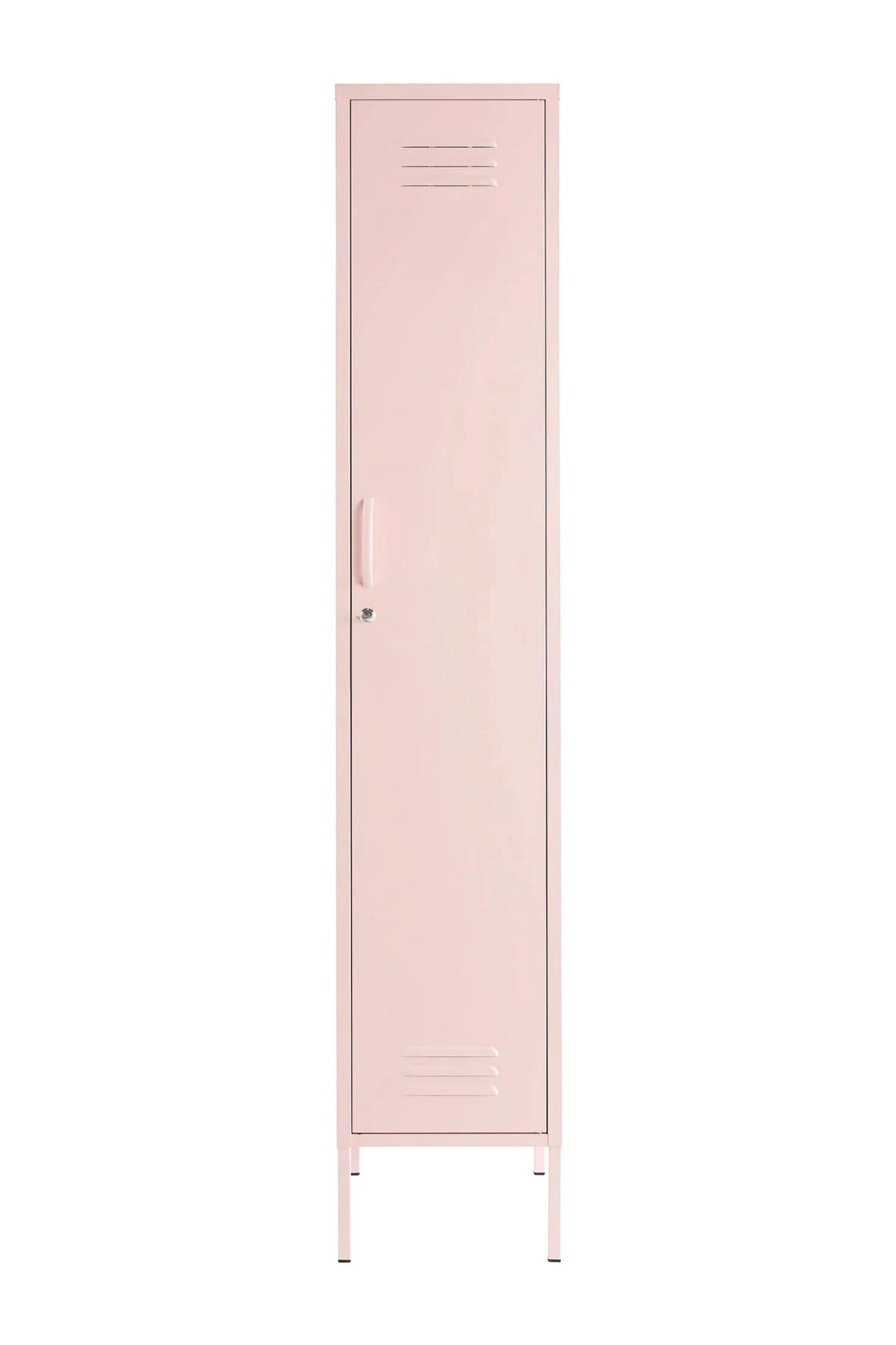 Single Dip in Strawberry Cupcake - Modern Steel Locker - Storage Cupboard - Right Door Opening