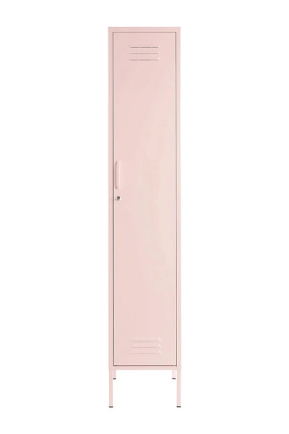 Single Dip in Strawberry Cupcake - Modern Steel Locker - Storage Cupboard - Right Door Opening