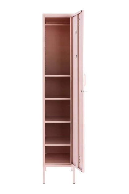 Single Dip in Strawberry Cupcake - Modern Steel Locker - Storage Cupboard - Right Door Opening