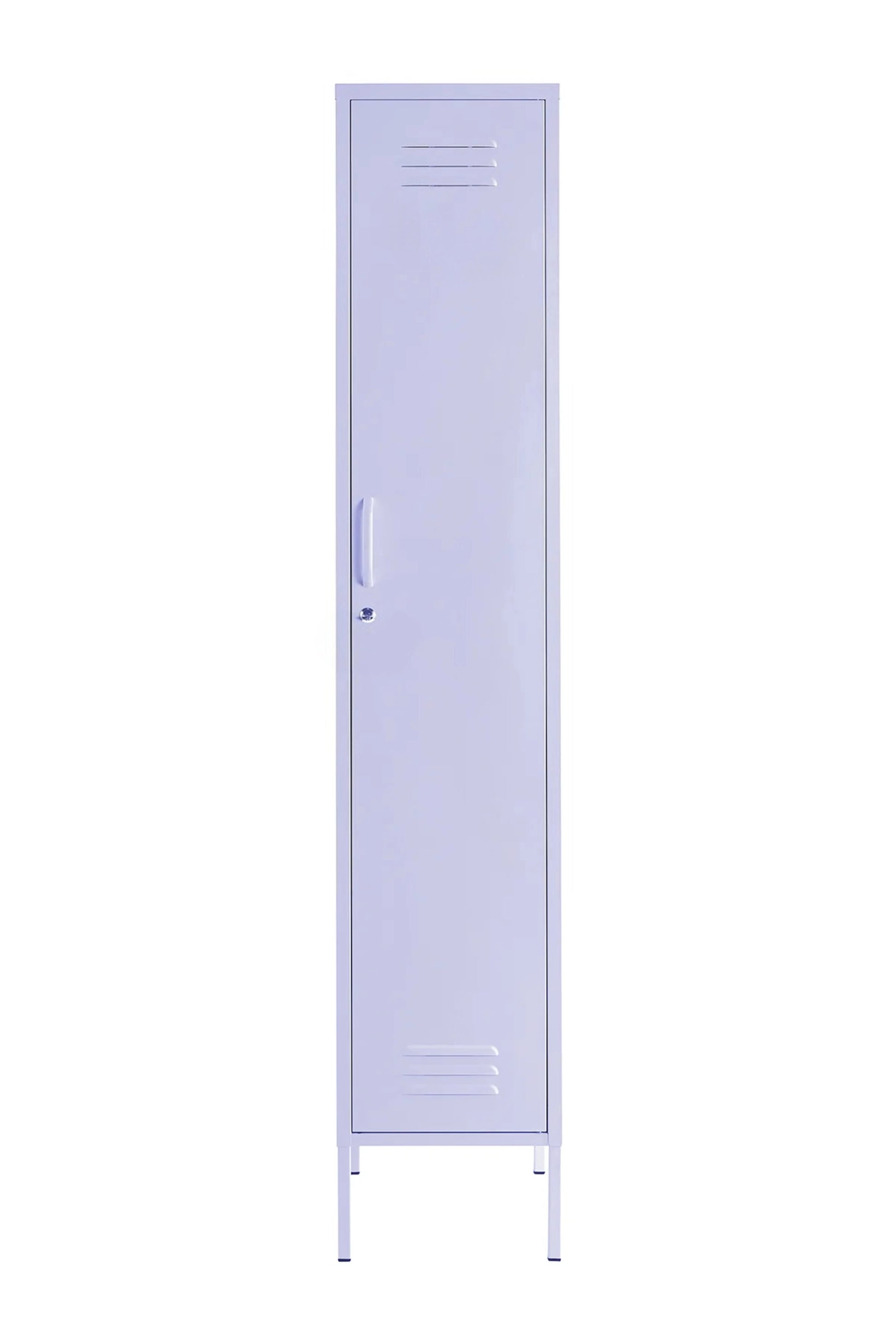 Single Dip in Taro Milk - Modern Steel Locker - Storage Cupboard - Right Door Opening