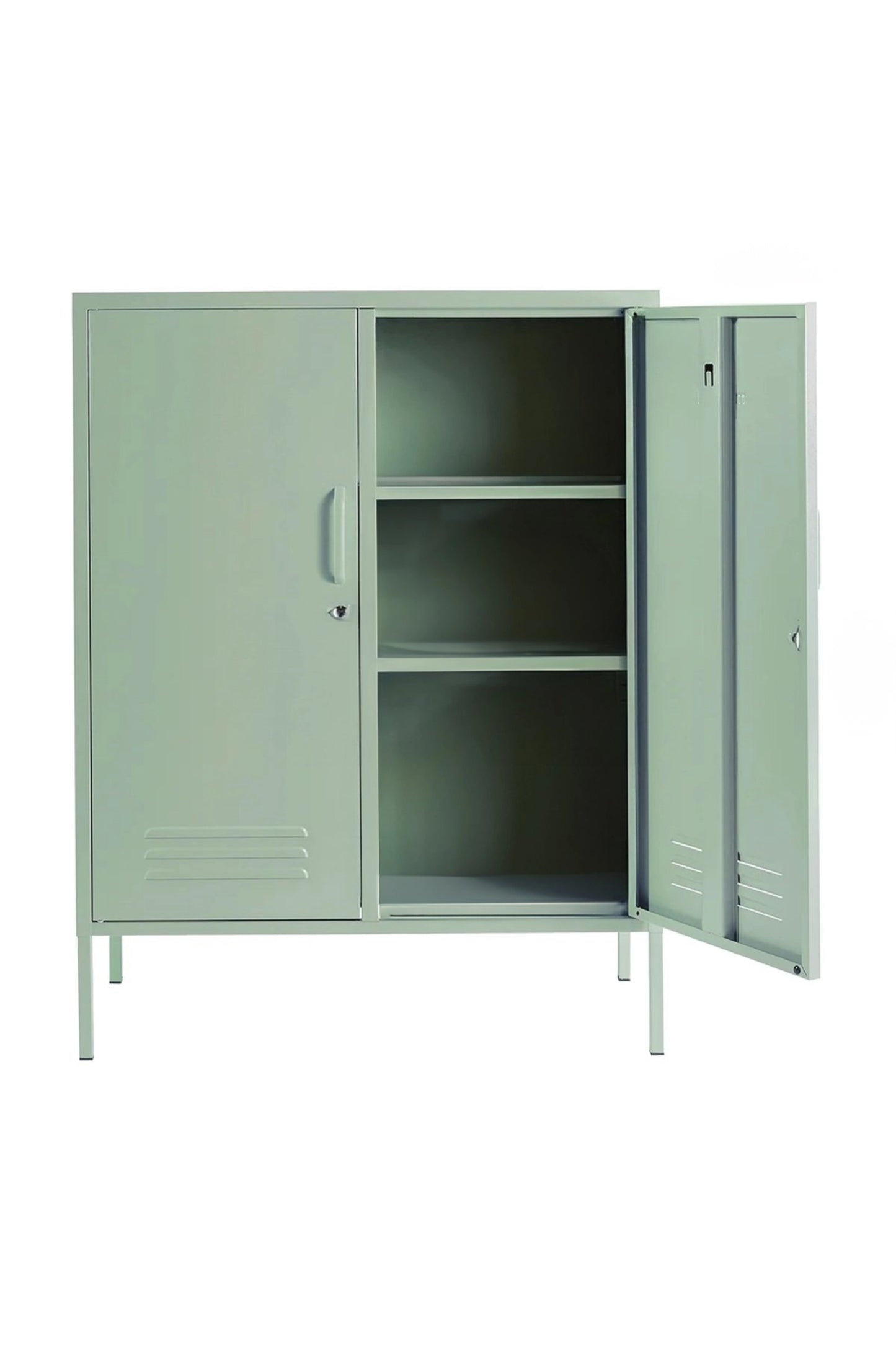 Standard Scoop in Cool Mint - Modern Steel Locker - Storage Cabinet