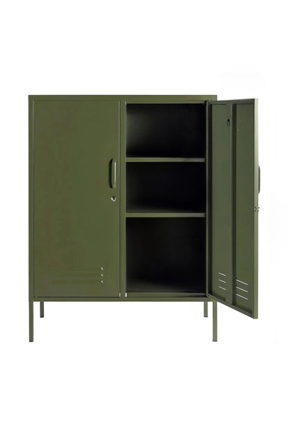 Standard Scoop in Matcha Latte - Modern Steel Locker - Storage Cabinet