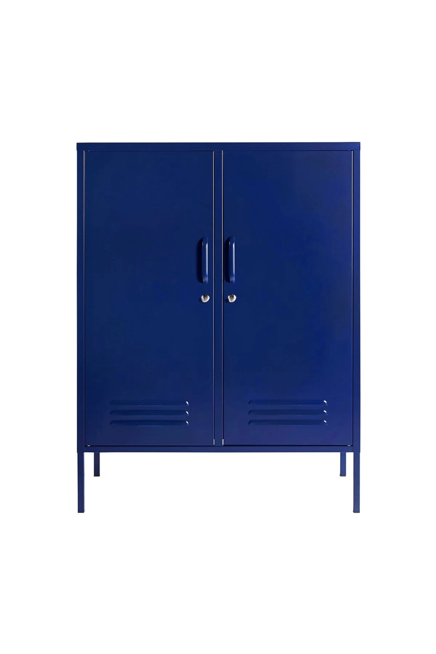Standard Scoop in Midnight Blueberry - Modern Steel Locker - Storage Cabinet