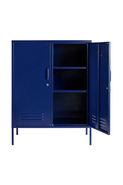 Standard Scoop in Midnight Blueberry - Modern Steel Locker - Storage Cabinet