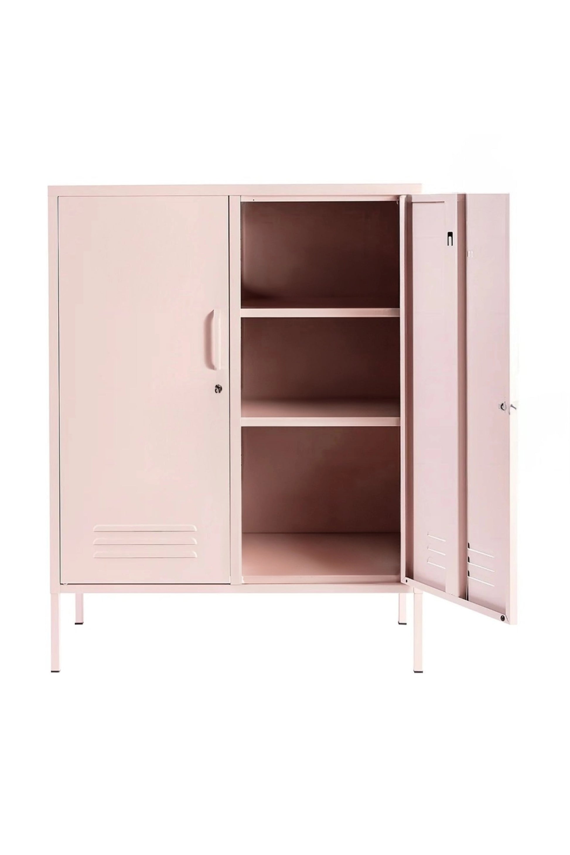 Standard Scoop in Strawberry Cupcake - Modern Steel Locker - Storage Cabinet