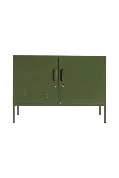 Tiny Treat in Matcha Latte - Modern Meda Cabinet - Storage Cabinet
