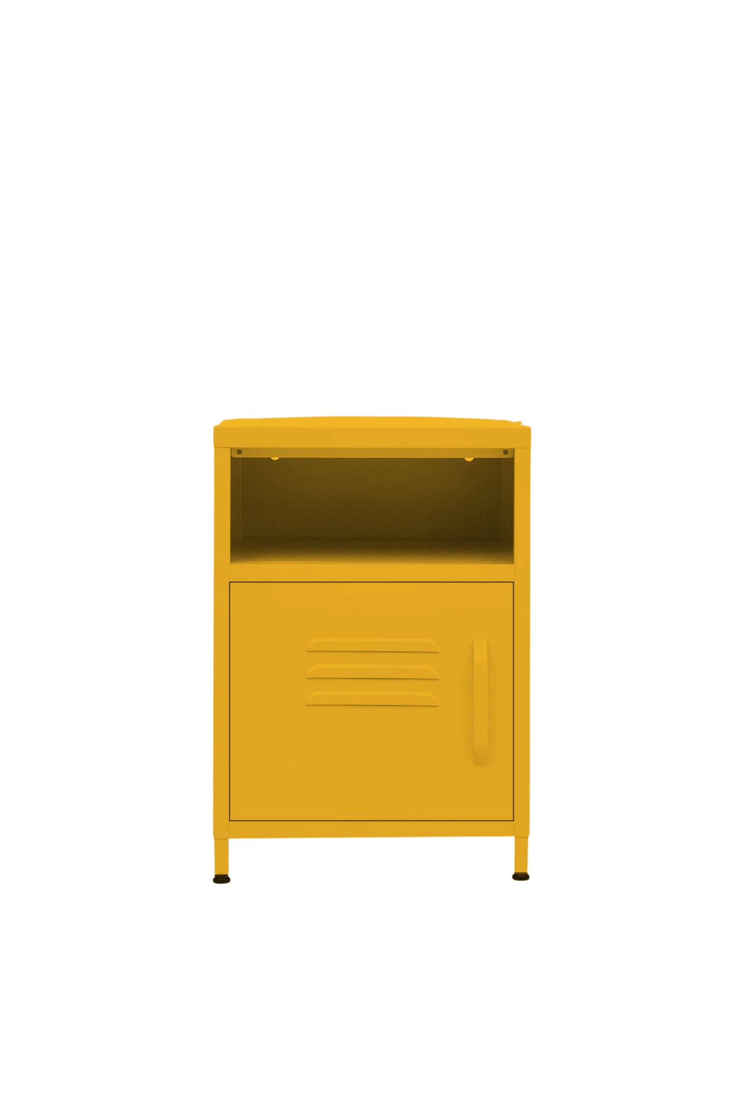Tiny Tub in Butter Salted Caramel - Modern Pedestal- Storage Cabinet - Left Door Opening
