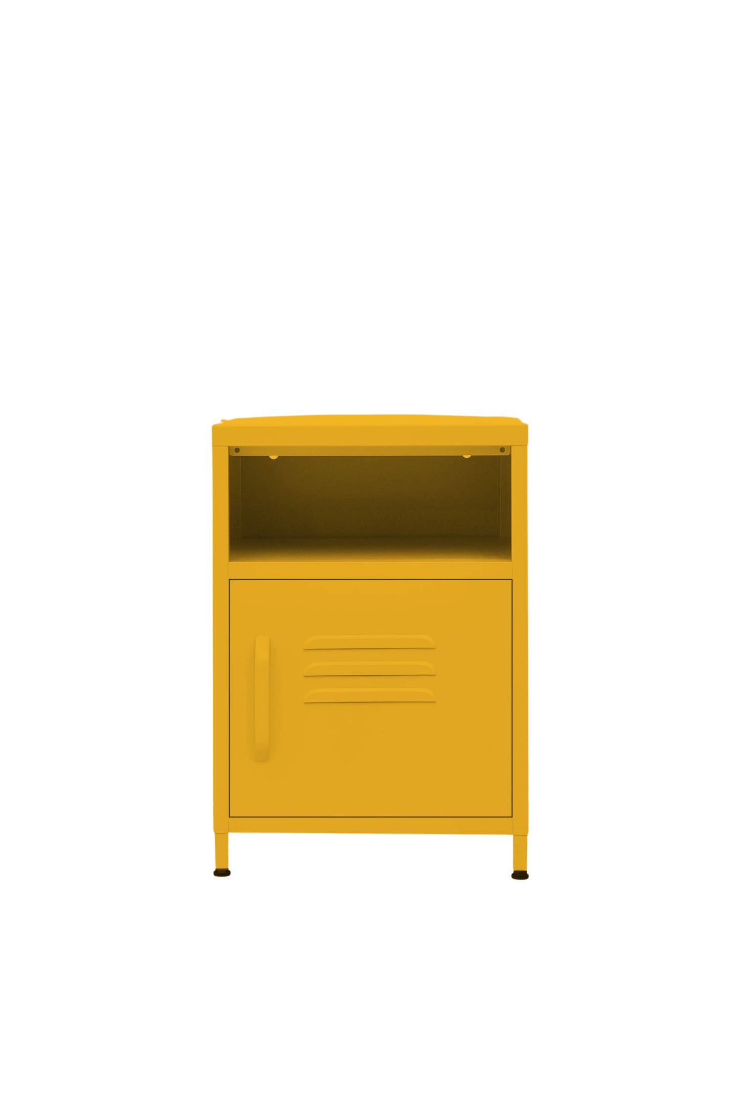 Tiny Tub in Butter Salted Caramel - Modern Pedestal- Storage Cabinet - Right Door Opening