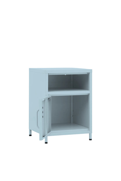 Tiny Tub in Double Bubblegum - Modern Pedestal- Storage Cabinet - Left Door Opening