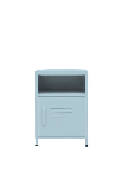 Tiny Tub in Double Bubblegum - Modern Pedestal- Storage Cabinet - Right Door Opening