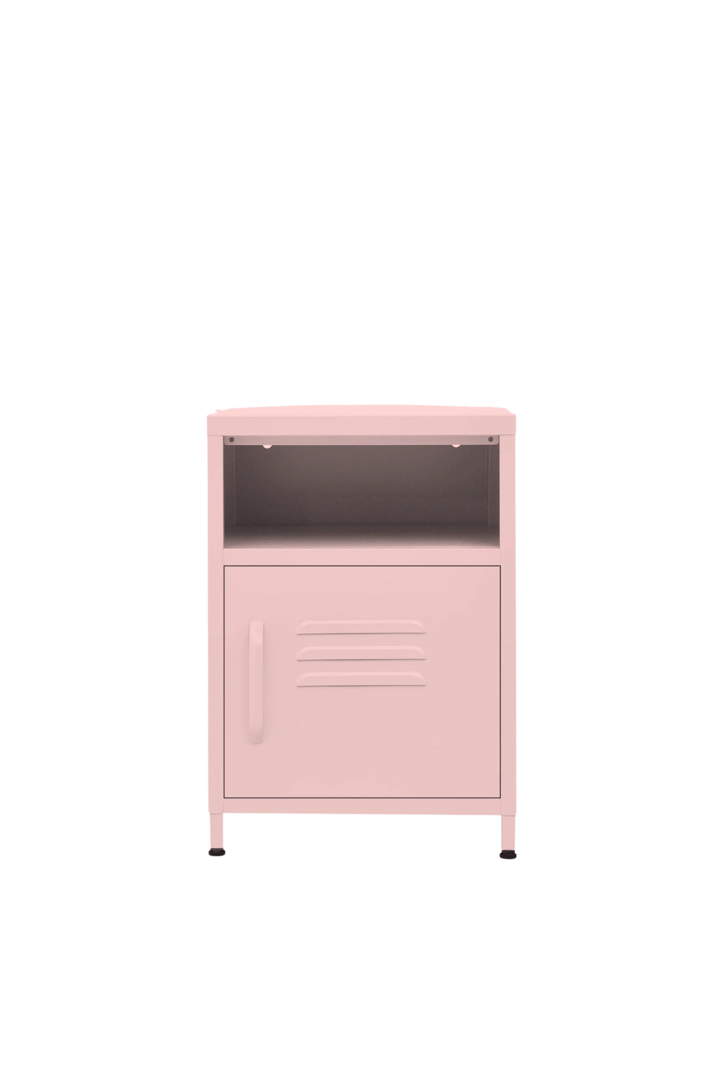 Tiny Tub in Strawberry Cupcake - Modern Pedestal- Storage Cabinet - Right Door Opening