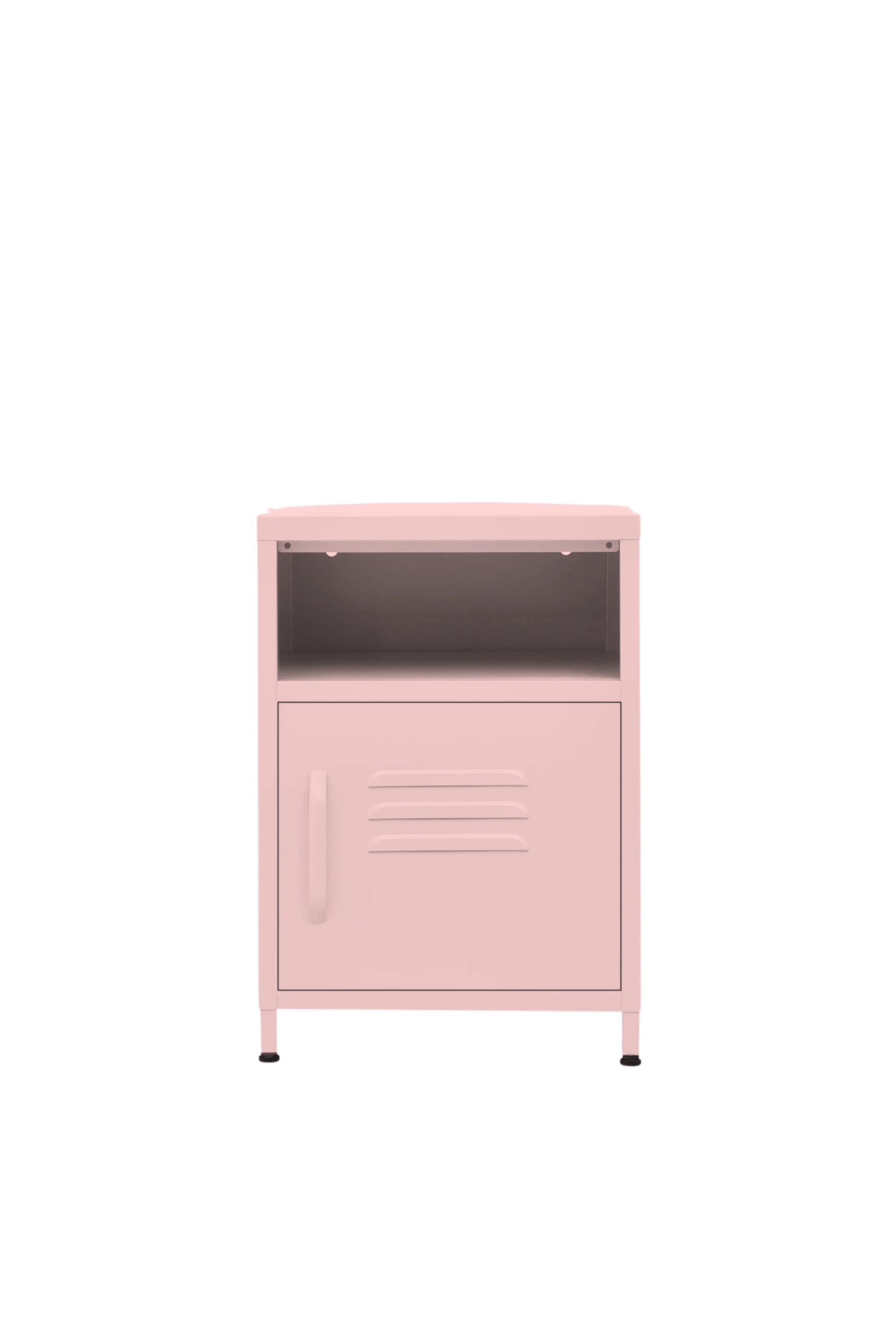 Tiny Tub in Strawberry Cupcake - Modern Pedestal- Storage Cabinet - Right Door Opening