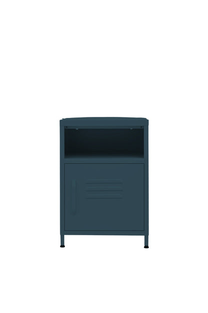 Tiny Tub in Twisted Liquorice - Modern Pedestal- Storage Cabinet - Right Door Opening