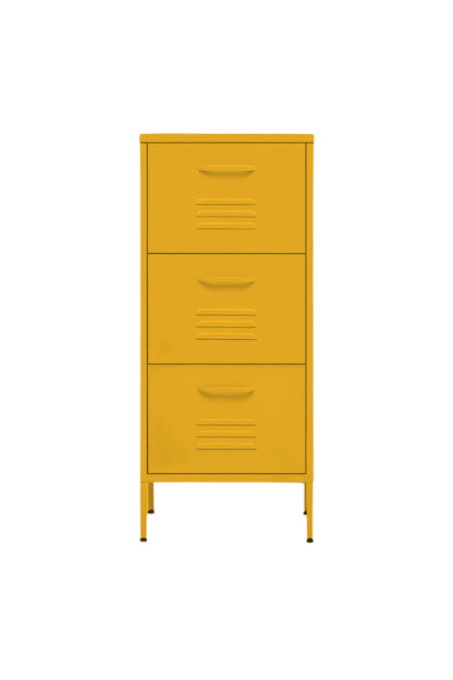 Triple Treat in Butter Salted Caramel - Modern 3 Door Drawer- Storage Drawer